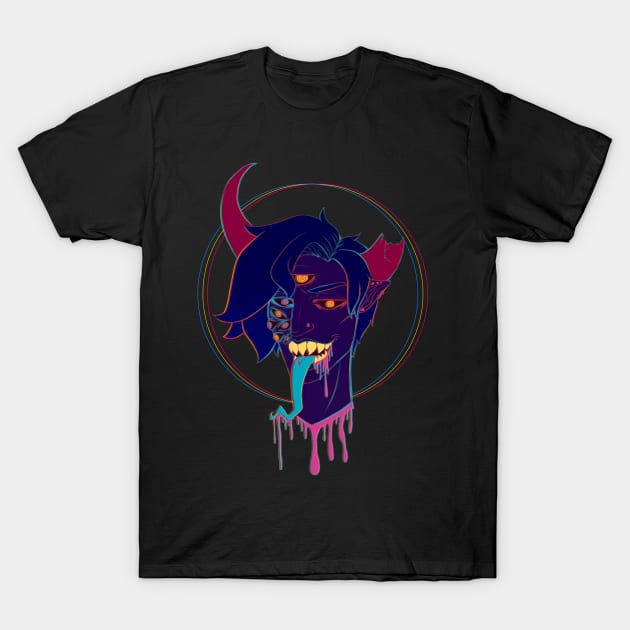 Jaxx Neon T-Shirt by JaxxtheArtist